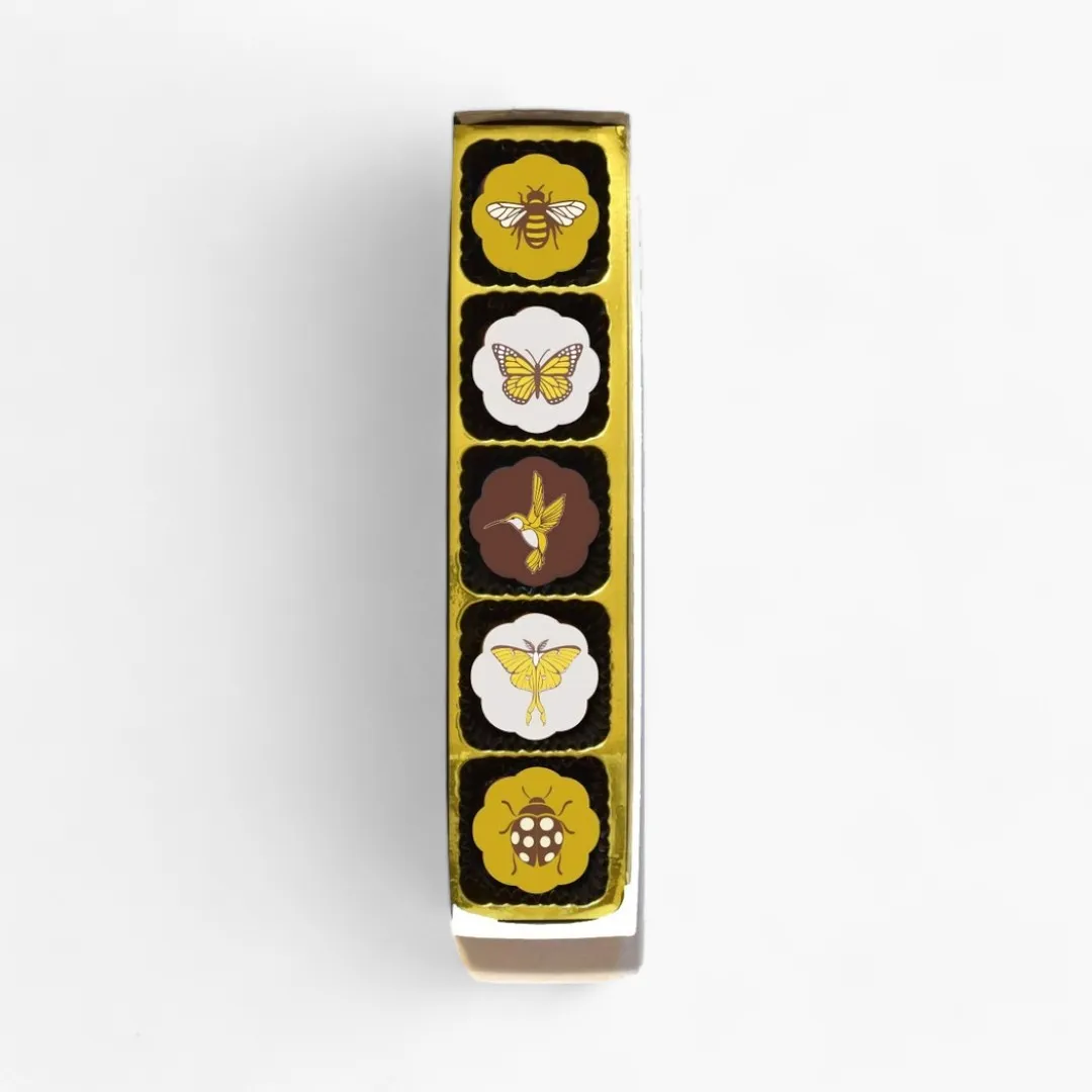 Pollinators Chocolate Covered Caramels (Box of 5)