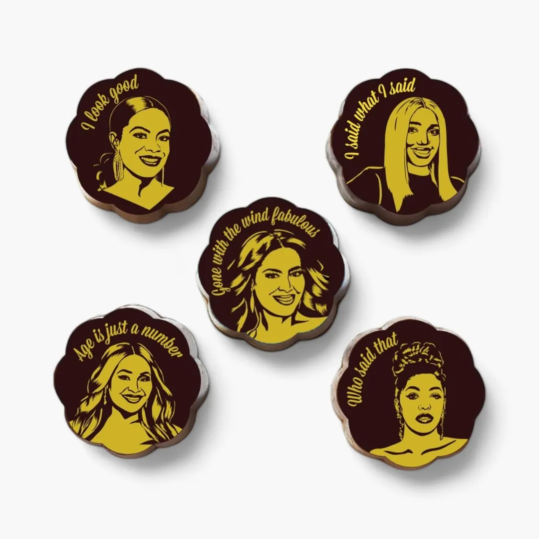 RHOA - Real Housewives of Atlanta Chocolate Covered Caramels (Box of 5)