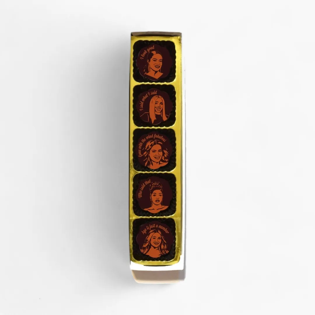 RHOA - Real Housewives of Atlanta Chocolate Covered Caramels (Box of 5)