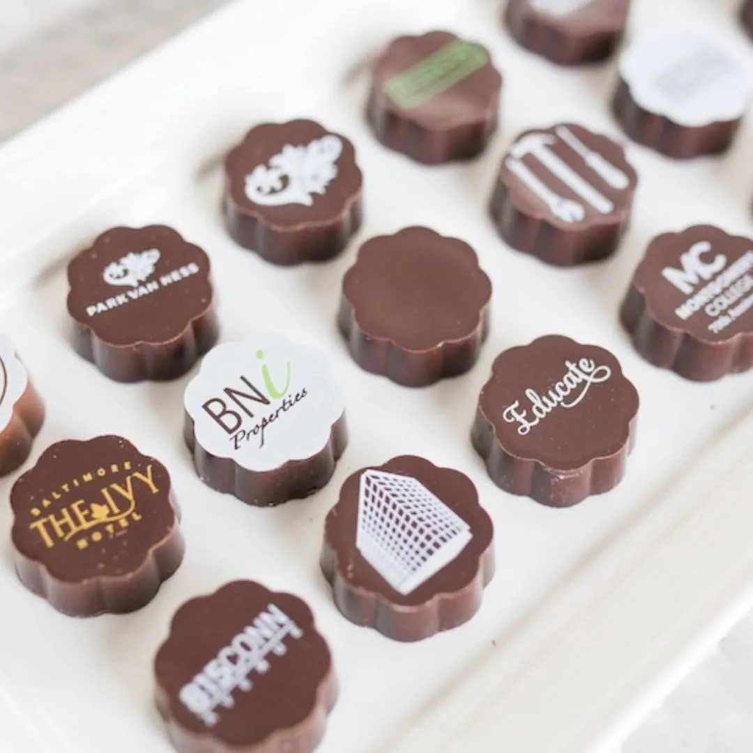 Set Up For Custom Chocolates - 1 Color