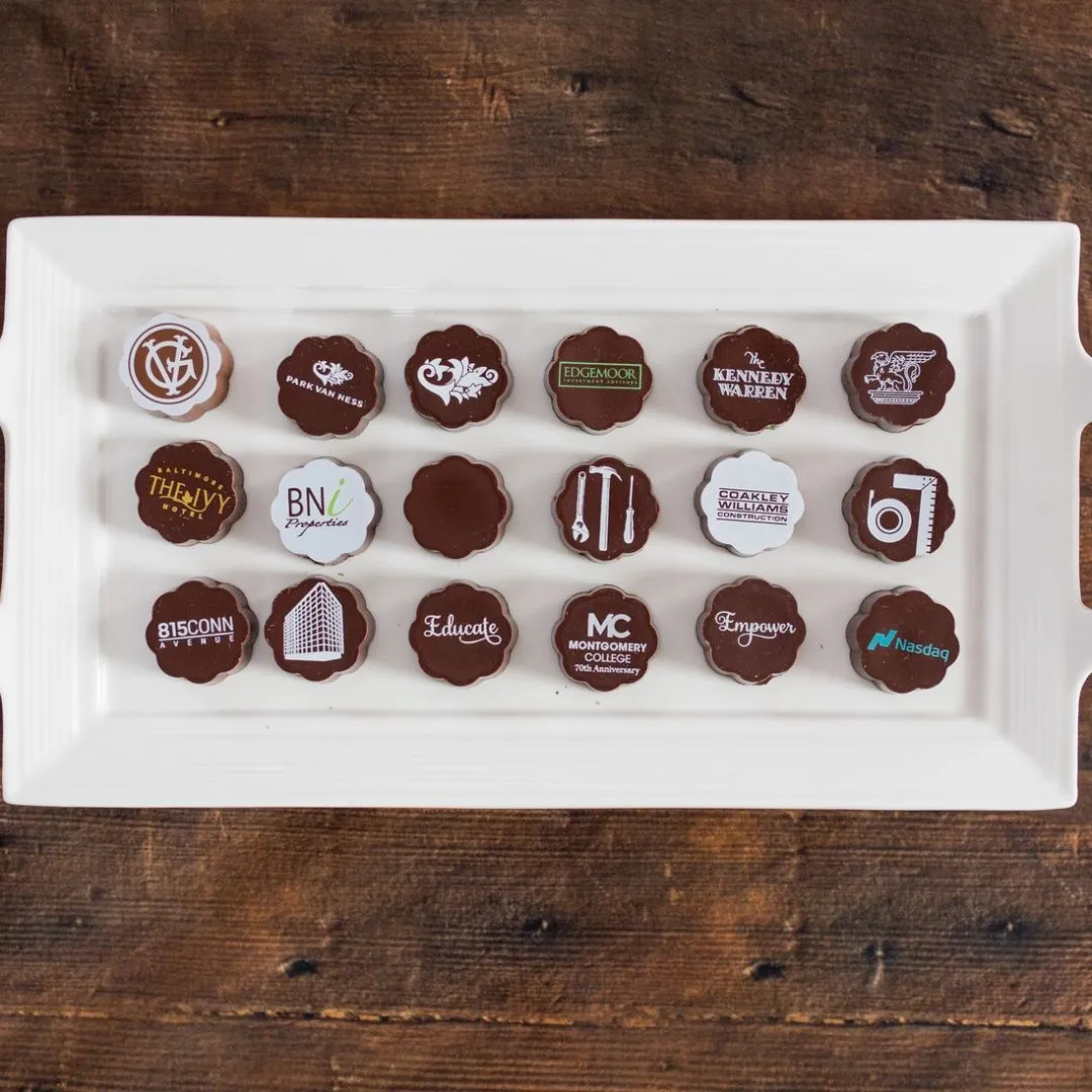 Set Up For Custom Chocolates - 1 Color