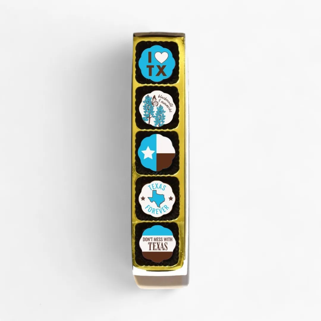 Texas Chocolates (Box of 5)