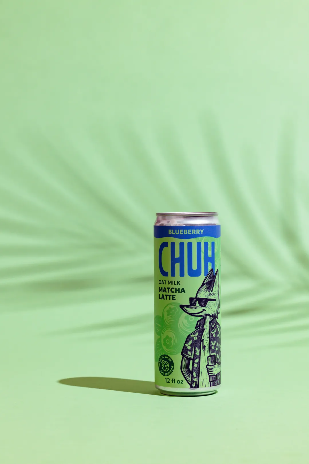 Blueberry Oatmilk Canned Matcha Latte