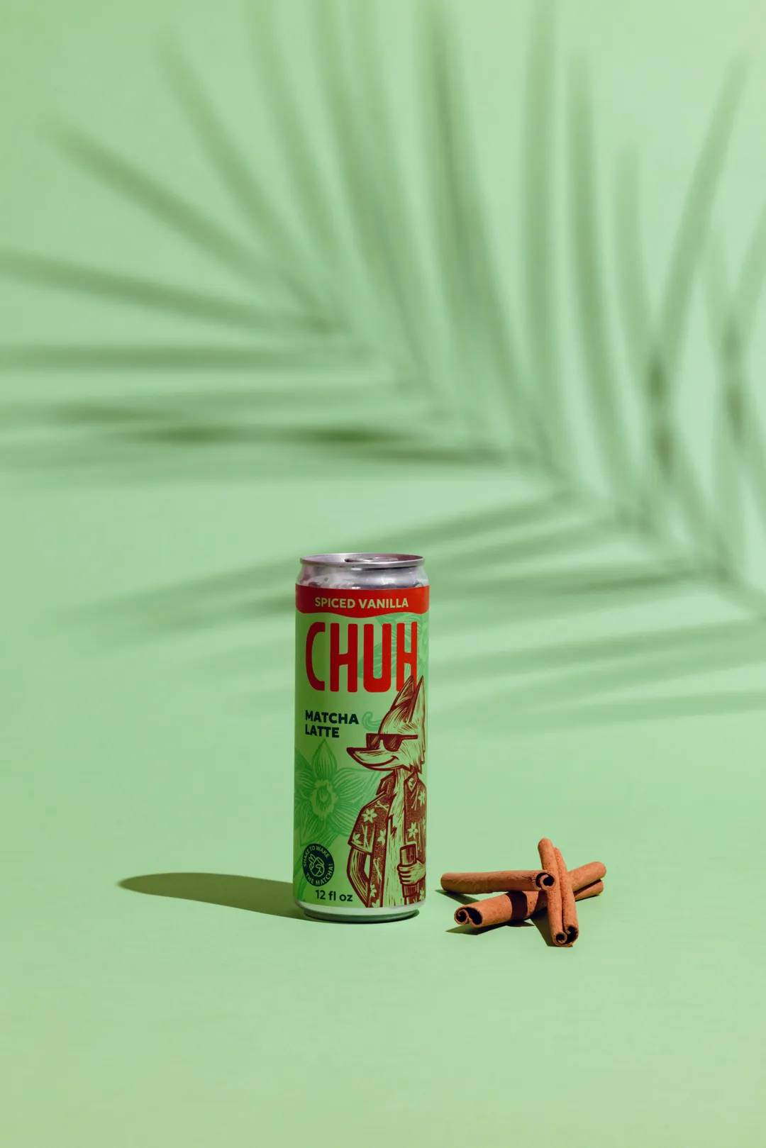 Spiced Vanilla Canned Matcha Latte