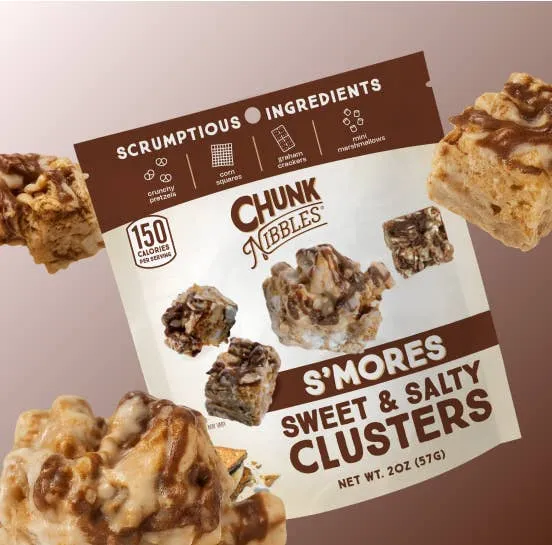 S'mores Chunk Nibbles 2oz Snack Pack