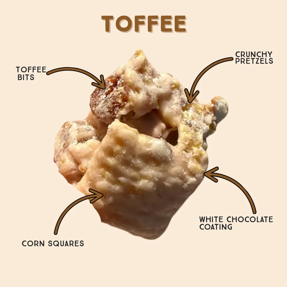 Toffee Chunk Nibbles 2oz Snack Pack