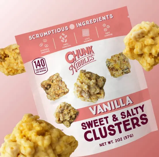 Vanilla (Original) Chunk Nibbles 2oz Snack Pack