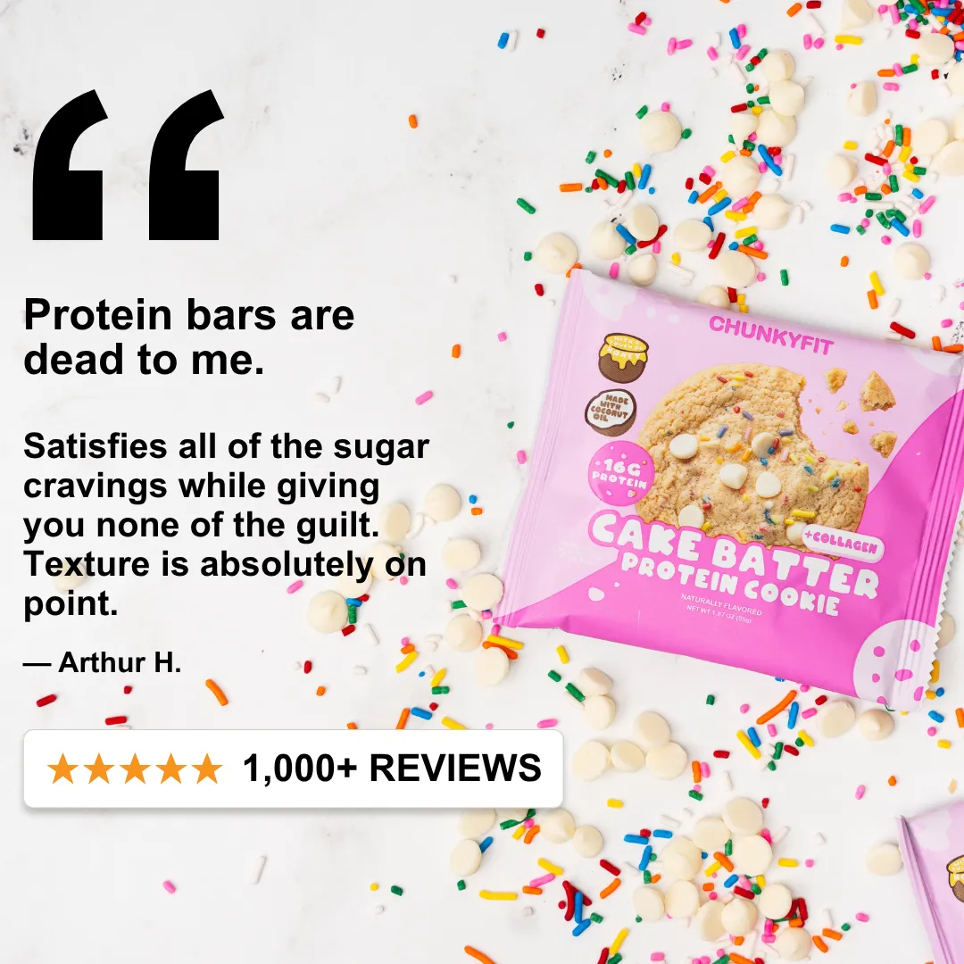 Cake Batter Protein Cookies | Box of 10