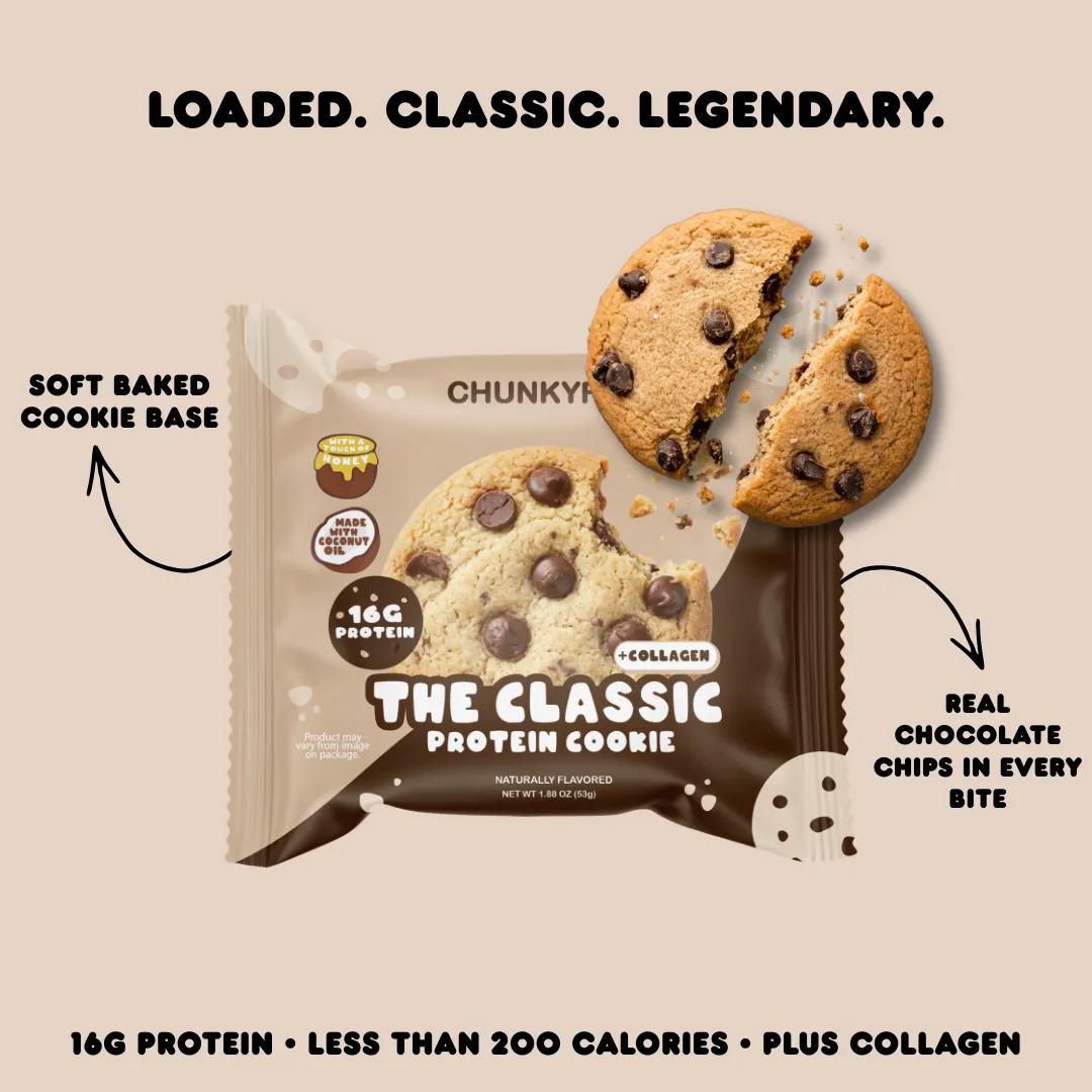 Classic Chocolate Chip Protein Cookies | Box of 10