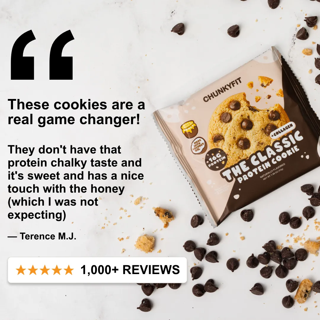 Classic Chocolate Chip Protein Cookies | Box of 10