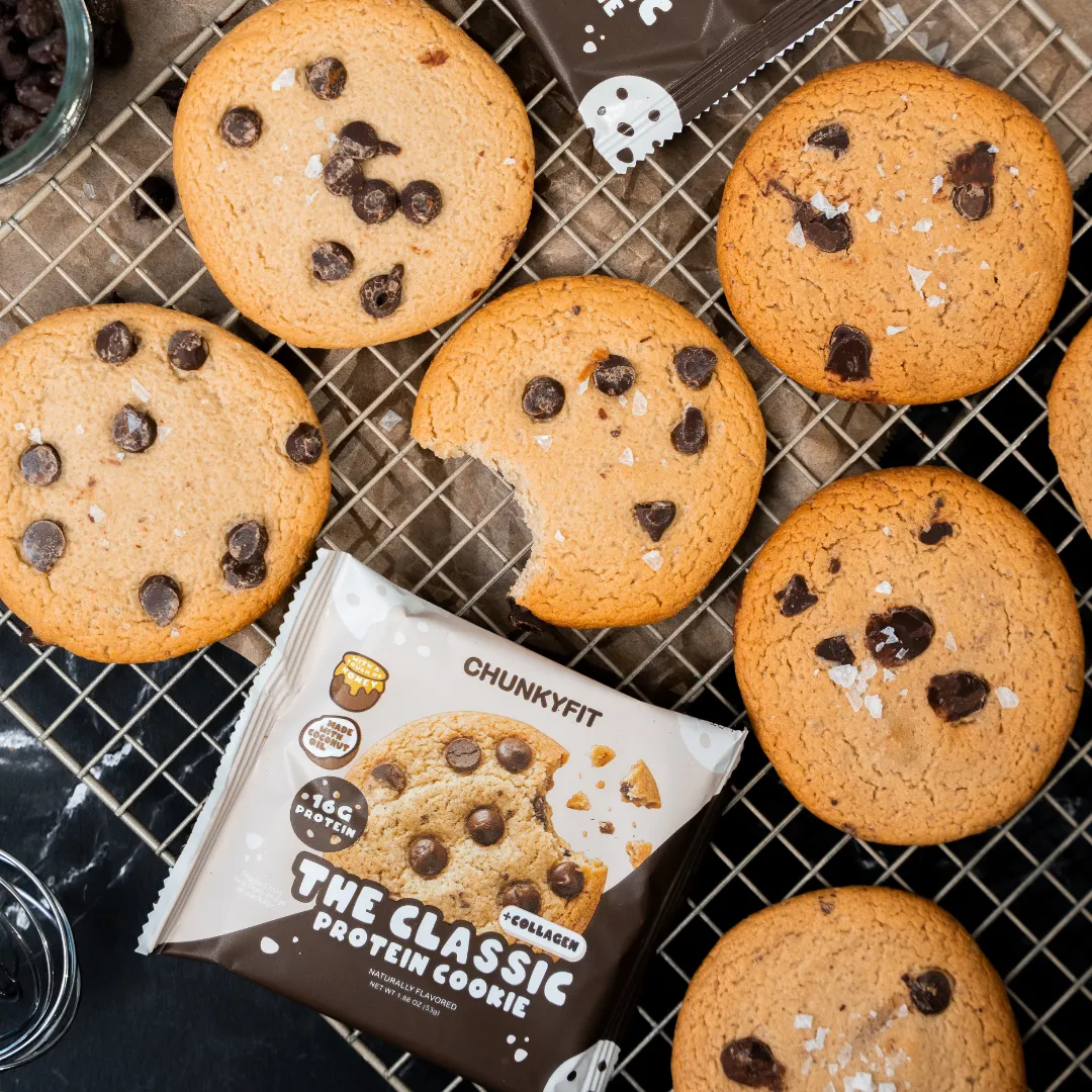 Classic Chocolate Chip Protein Cookies | Box of 10