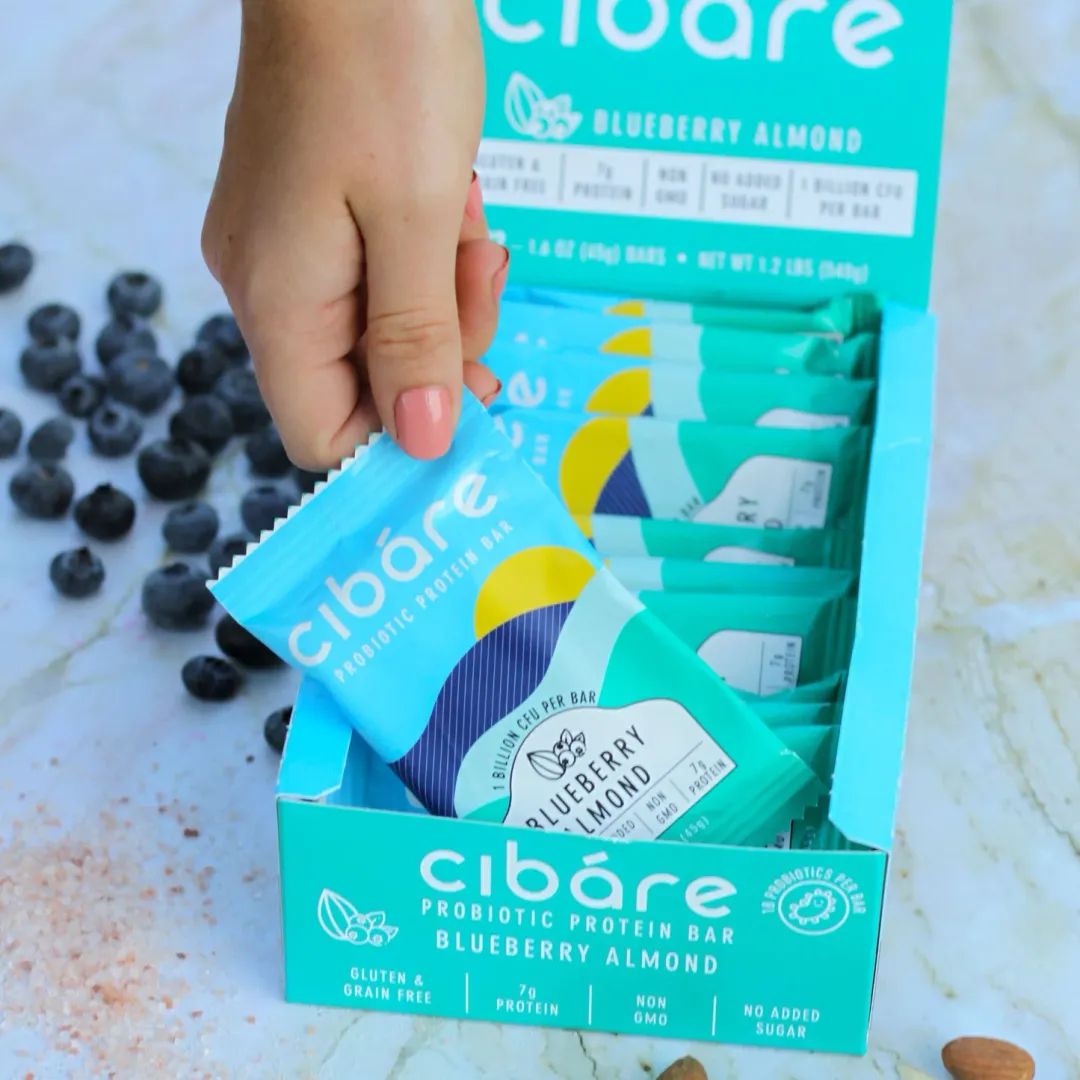 Blueberry Almond - Probiotic Powered Energy Bar