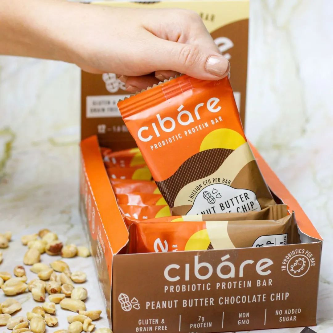 Peanut Butter Chocolate Chip - Probiotic Powered Energy Bar