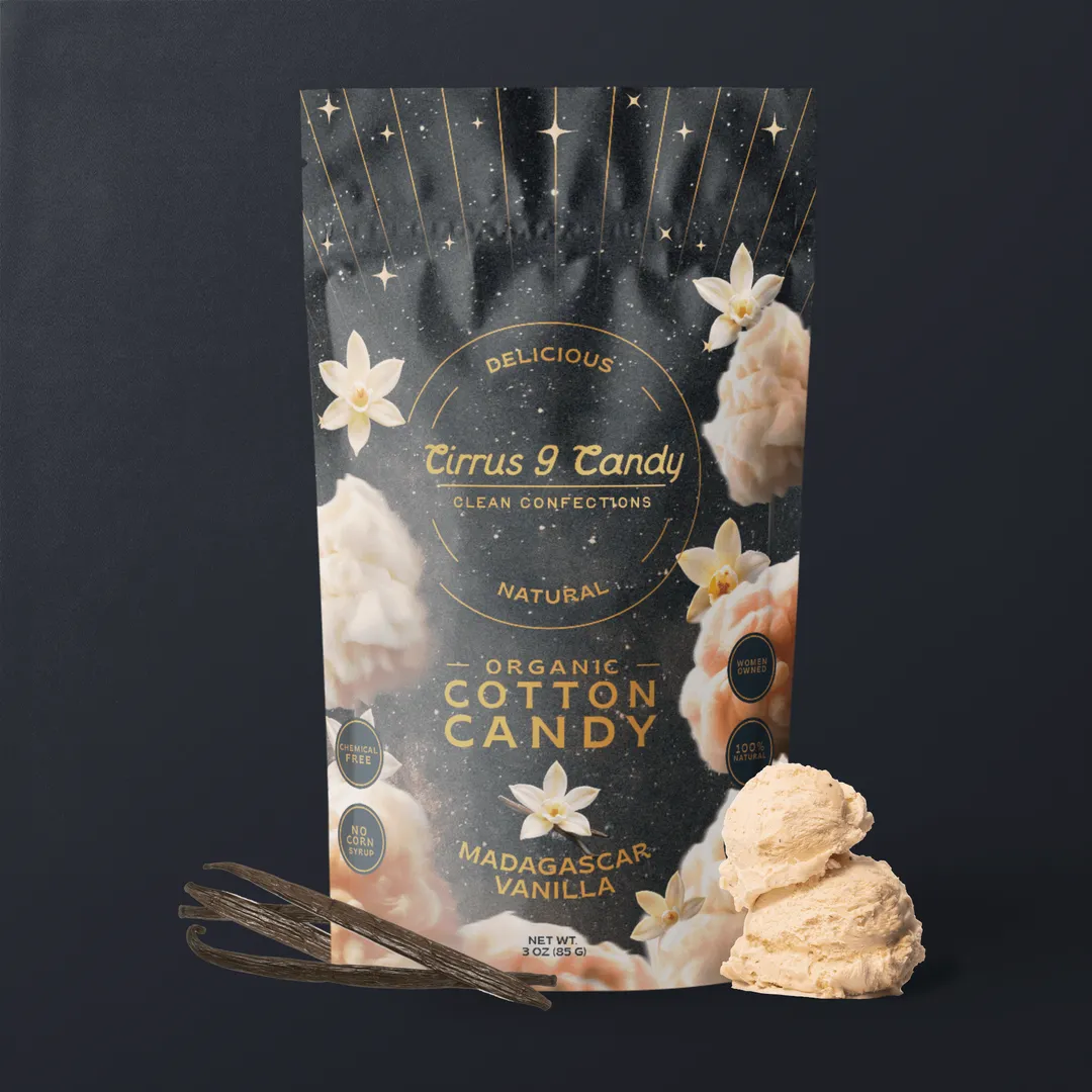 Madagascar Vanilla - Organic Cotton Candy