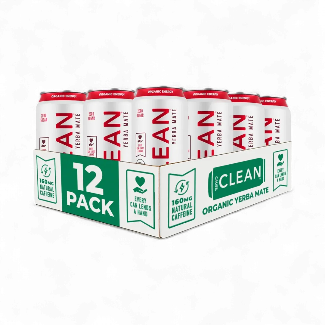 Organic Cherry Lime Zero-Calorie Yerba Mate Tea - 12-pack