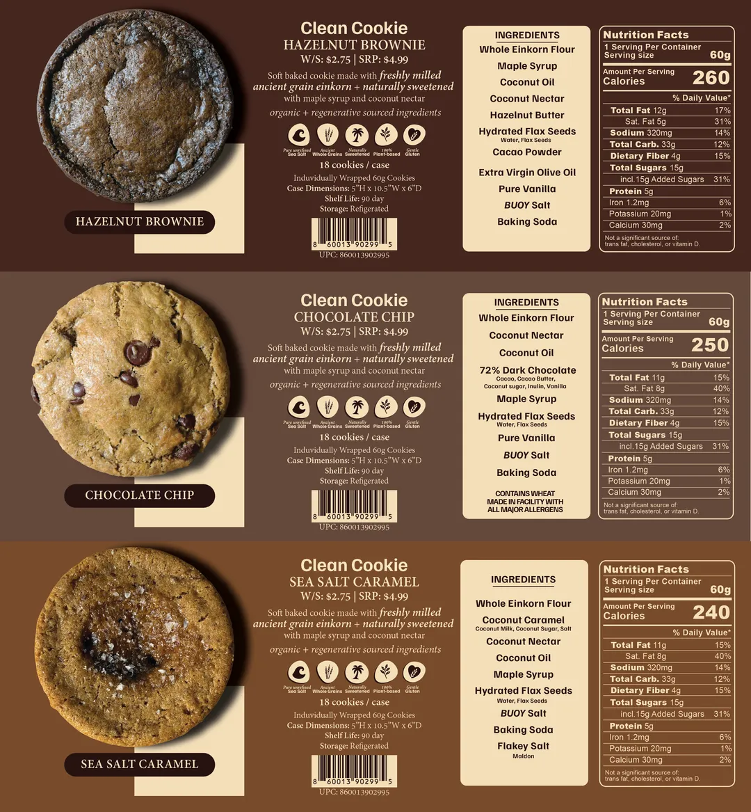 Chocolate Chip Clean Cookie