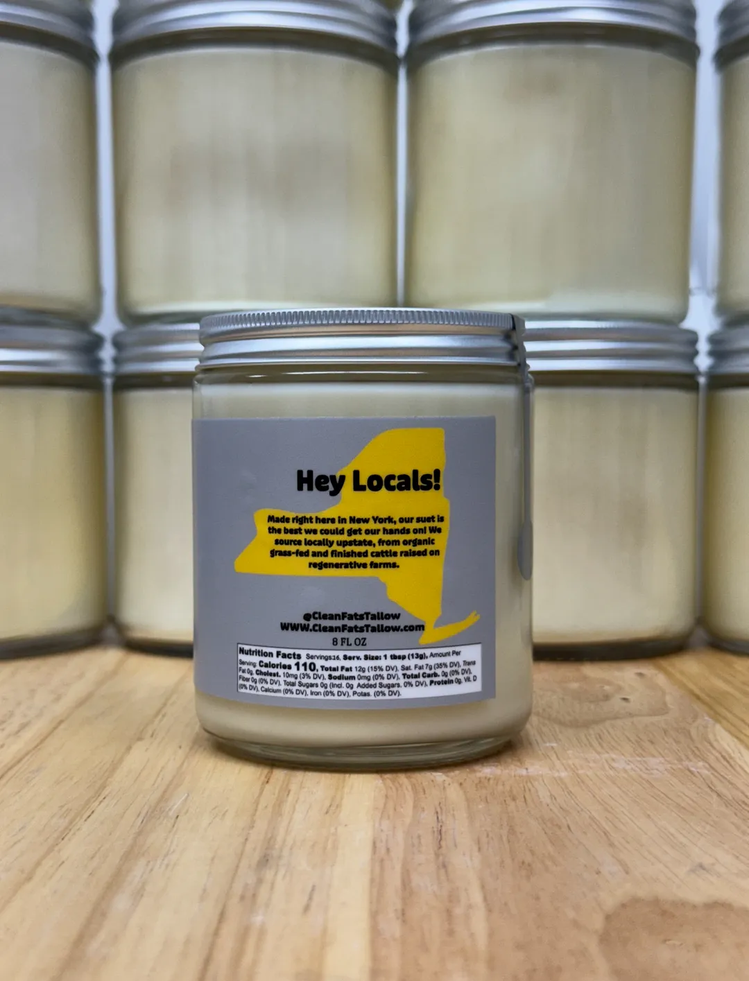 Beef Tallow 16oz (Case of 12)