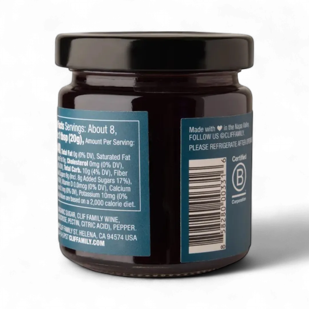 Red Wine Jelly with Cracked Pepper - 4oz. 