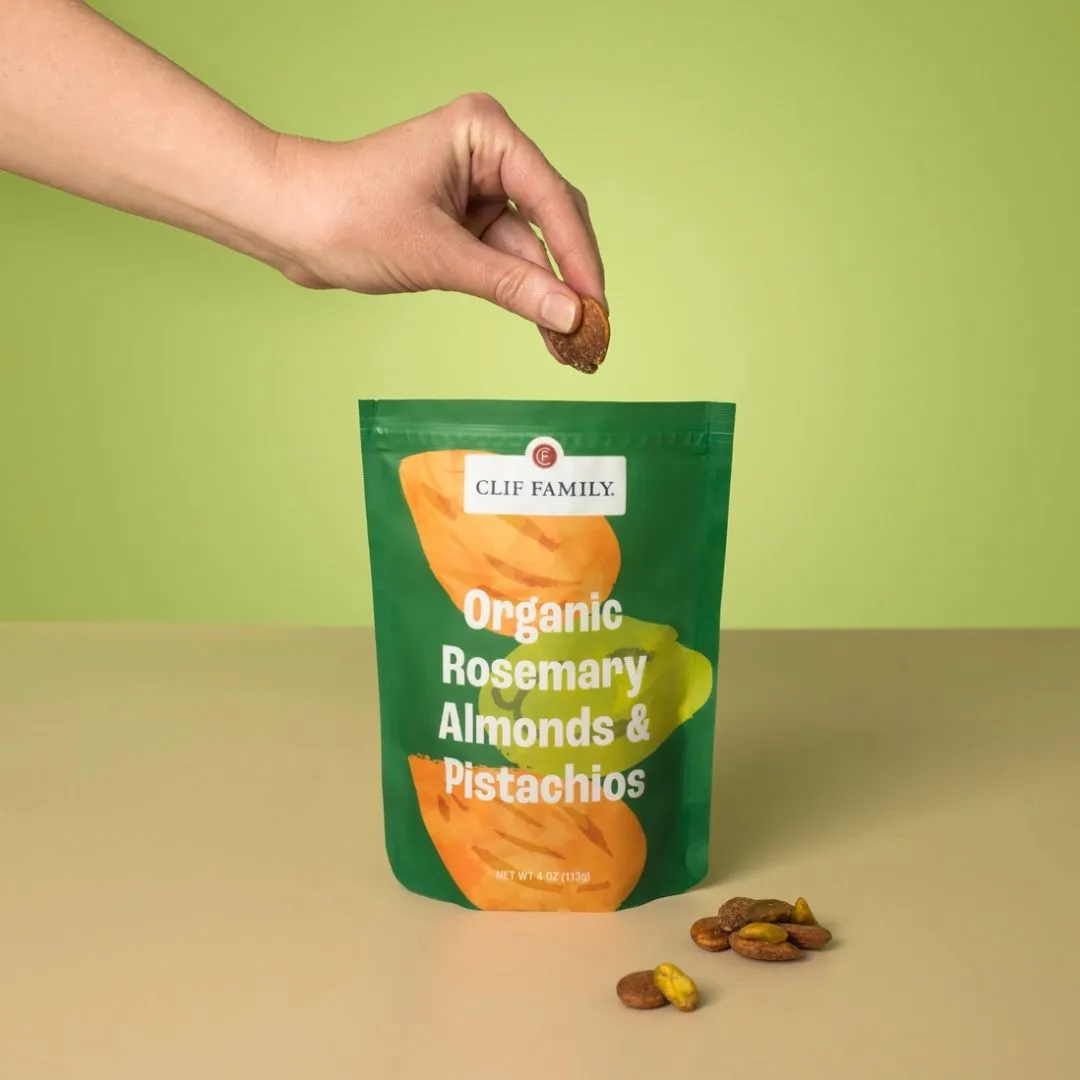 Organic Nut Mix - Rosemary Almonds & Pistachios