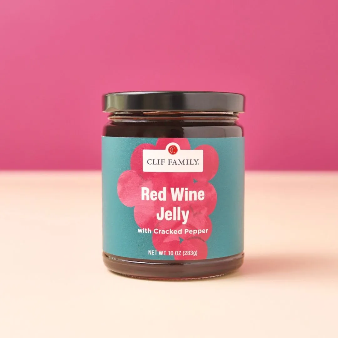 Red Wine Jelly with Cracked Pepper - 10oz. 