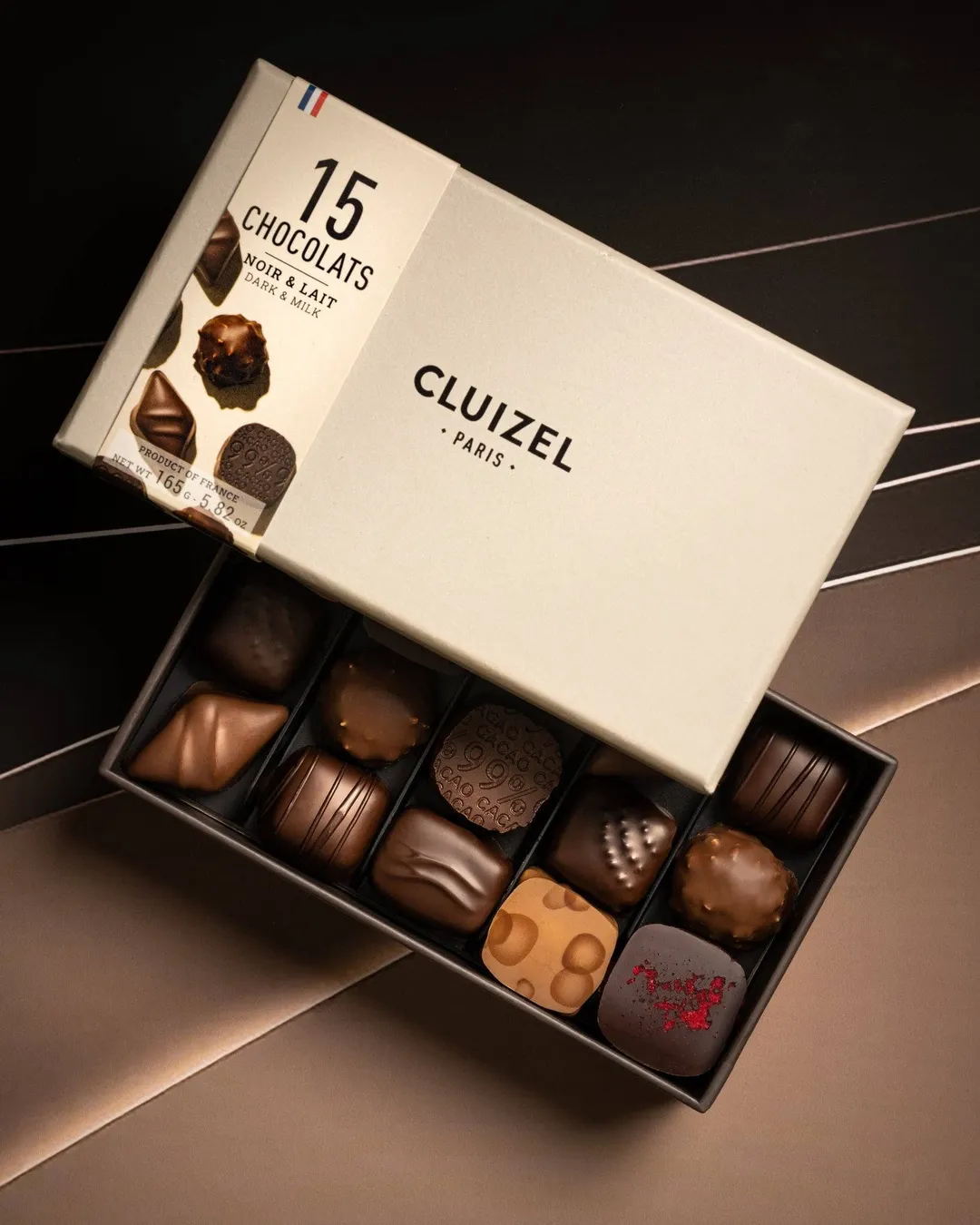 Chocolate Truffle Box - Milk & Dark, 15