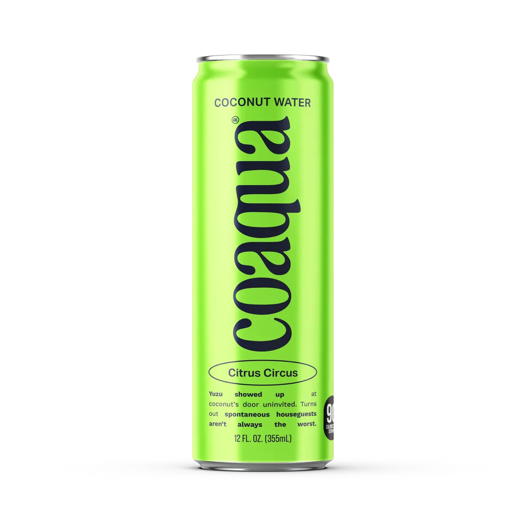 Coaqua Citrus Circus Coconut Water