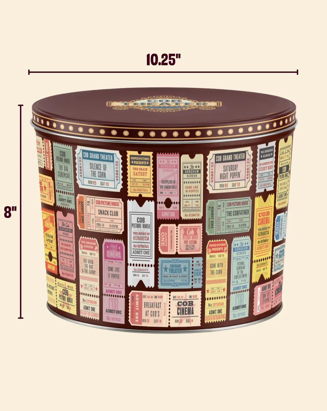 The Cob Theater Tin