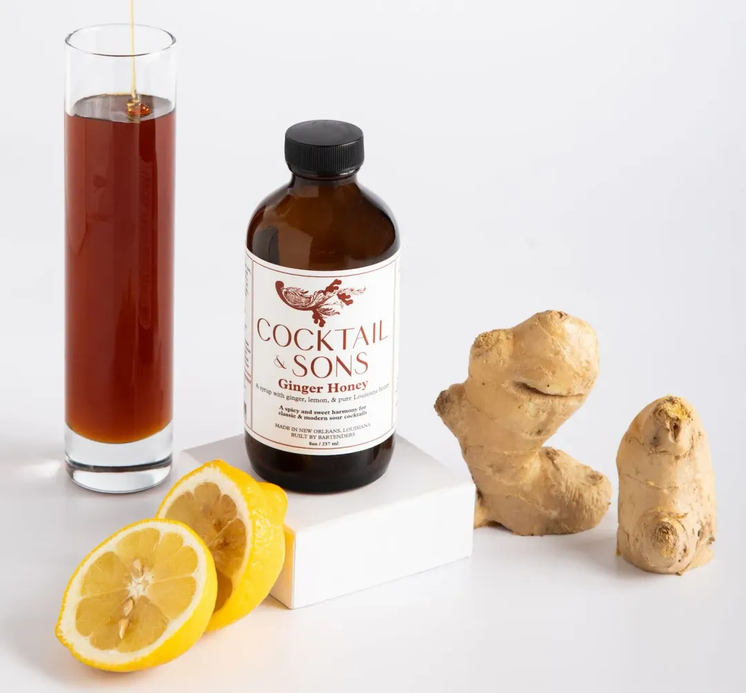 Ginger Honey Syrup - 64oz