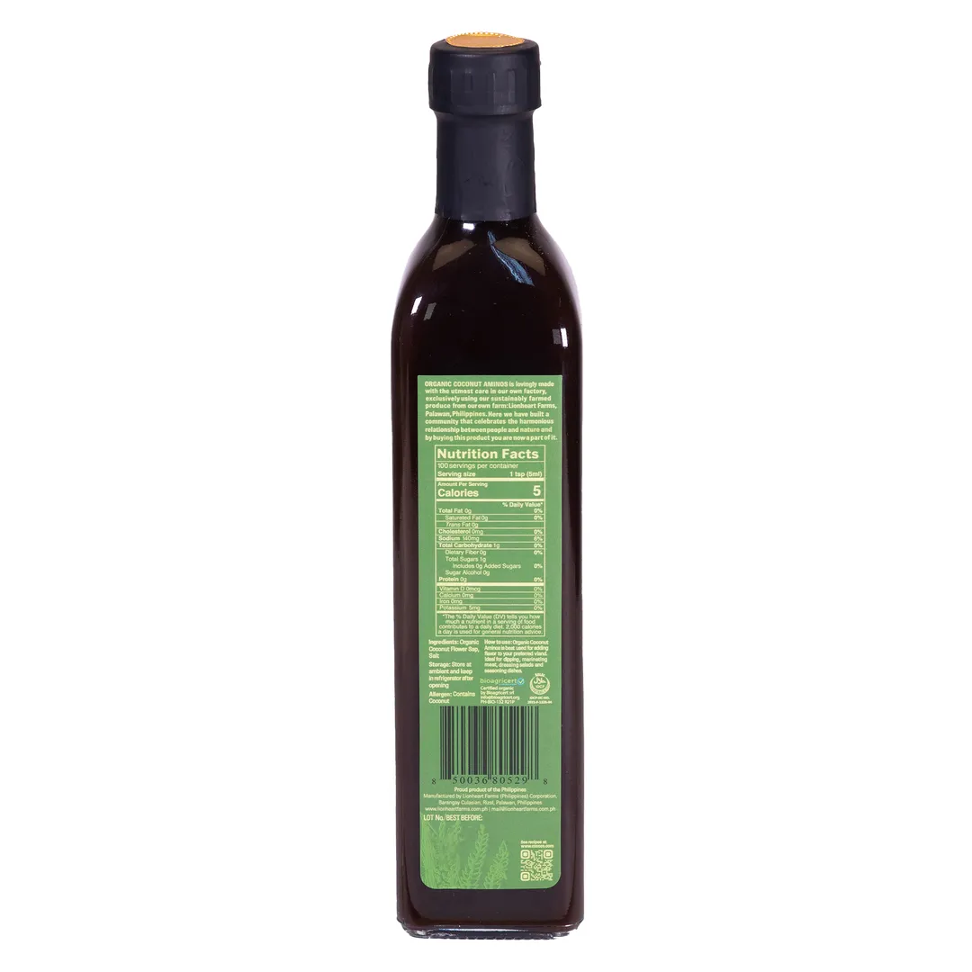 CÓCOES Organic Coconut Flower Aminos Lite 17oz - (16 Bottles)