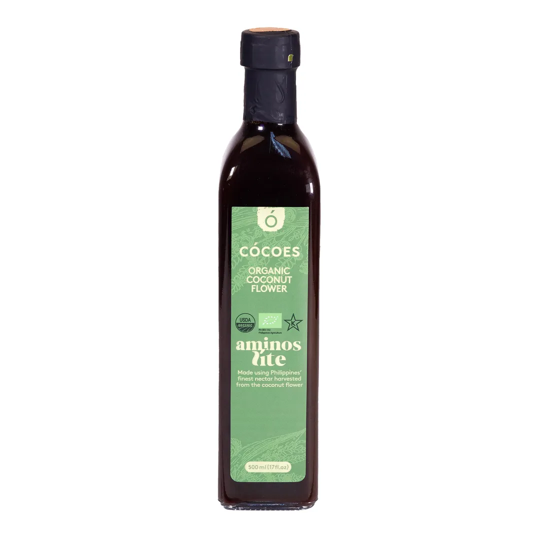 CÓCOES Organic Coconut Flower Aminos Lite 17oz - (16 Bottles)