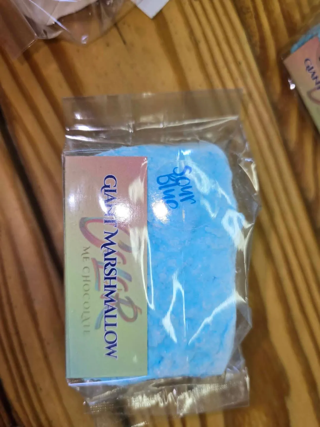 Hand Crafted Gourmet Marshmallow - Sour Blue Raspberry