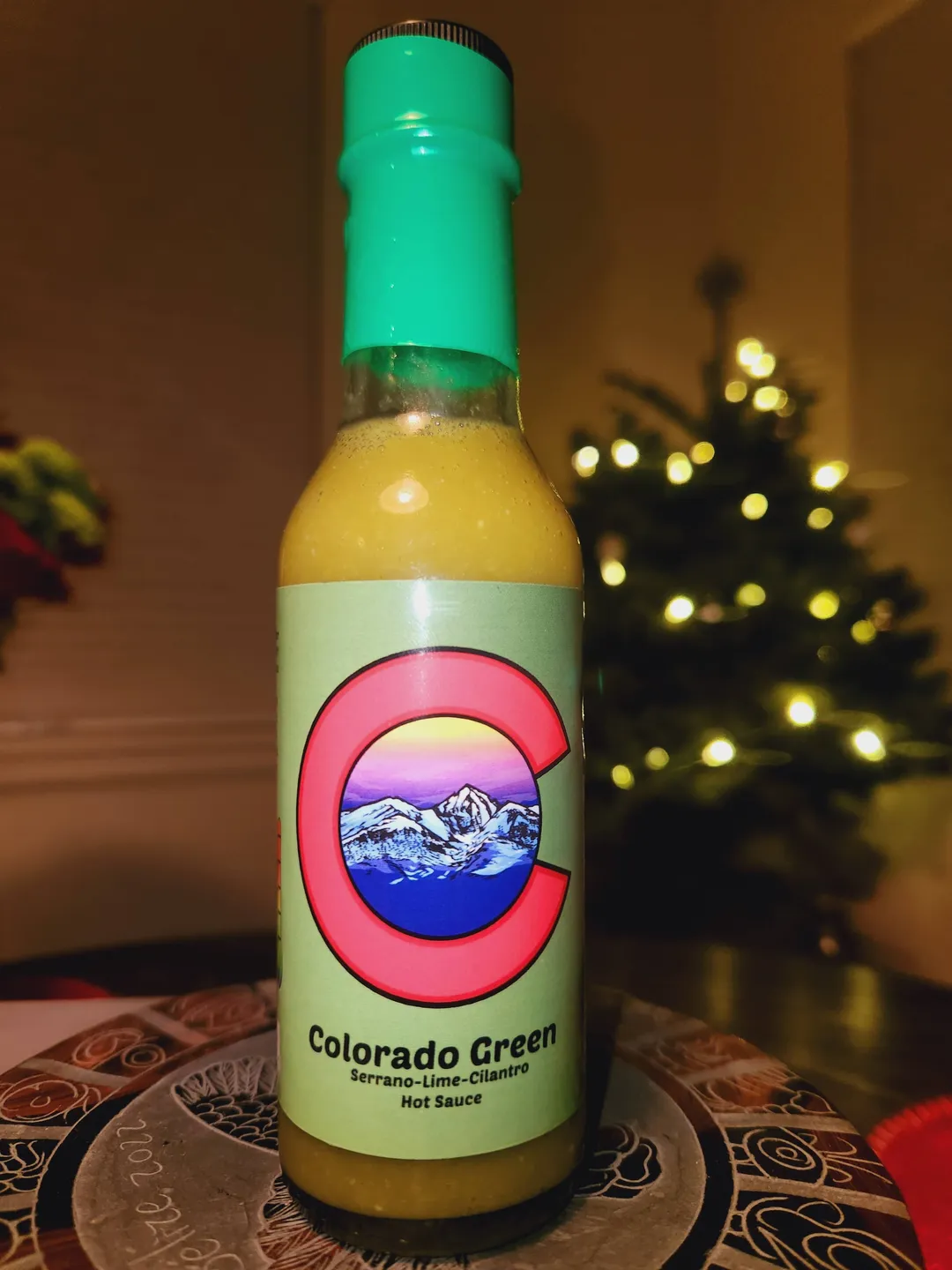 Colorado Green Lime, Cilantro & Serrano Pepper Hot Sauce