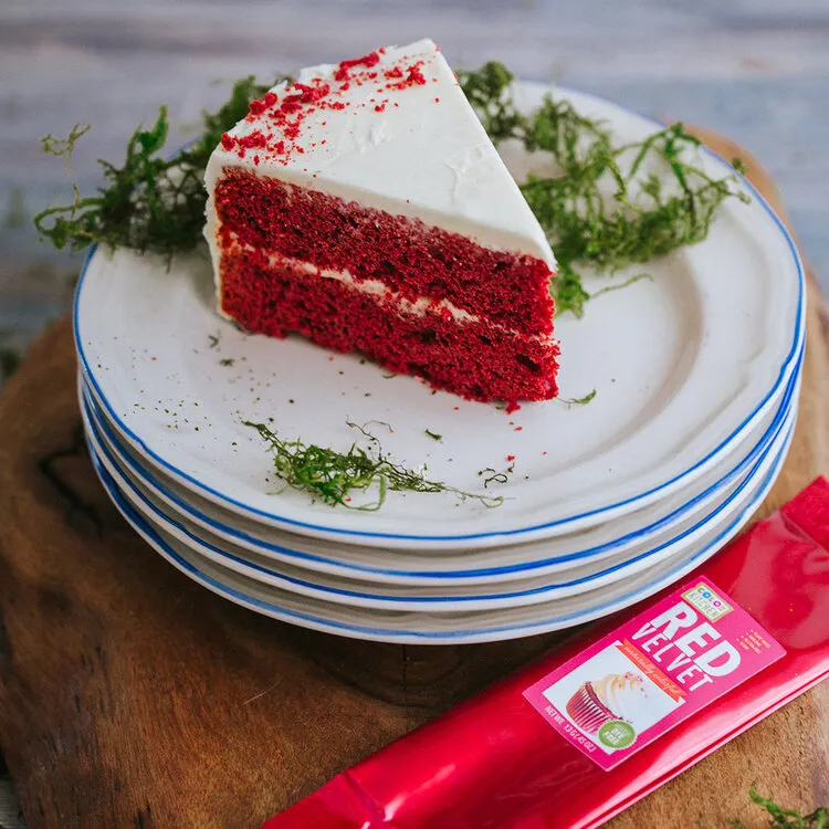 Natural Red Velvet Color