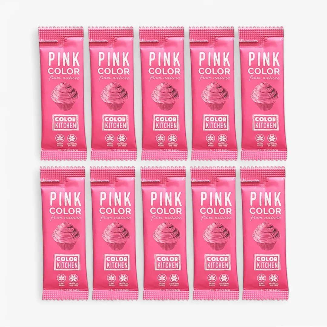 Single Food Color Packets Bulk (100), Artificial Dye-Free (Orange)