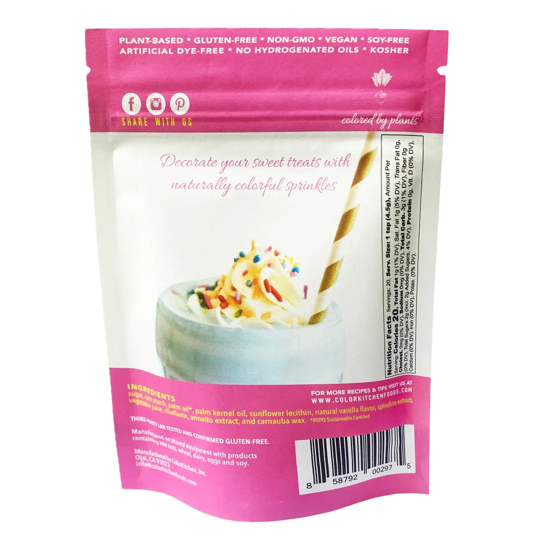 Natural Rainbow Sprinkles