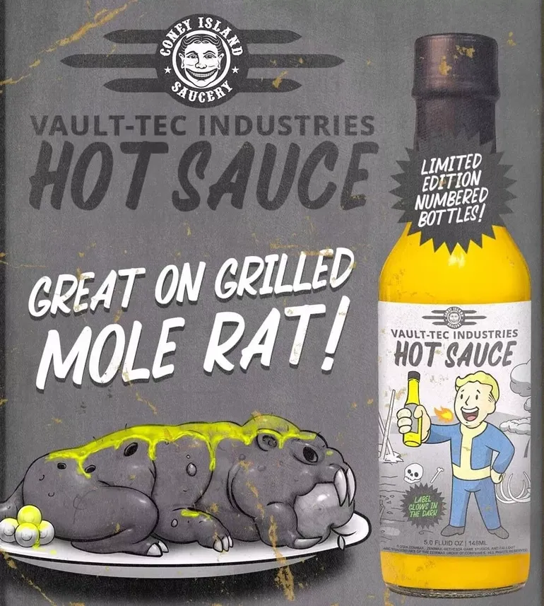 Fallout Vault - Tec Industries Hot Sauce 5oz