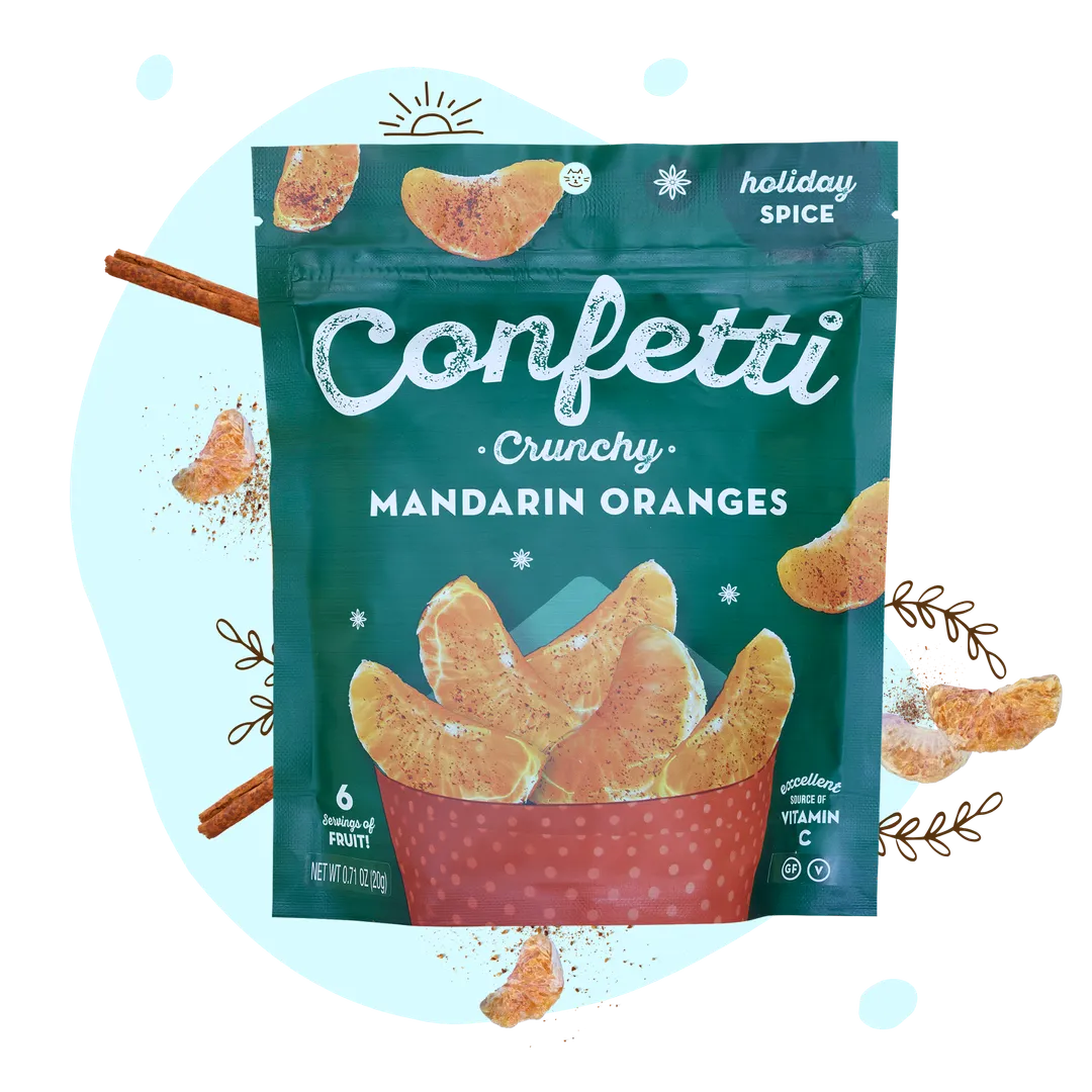 Lovely Mandarin Chips, Holiday Spice