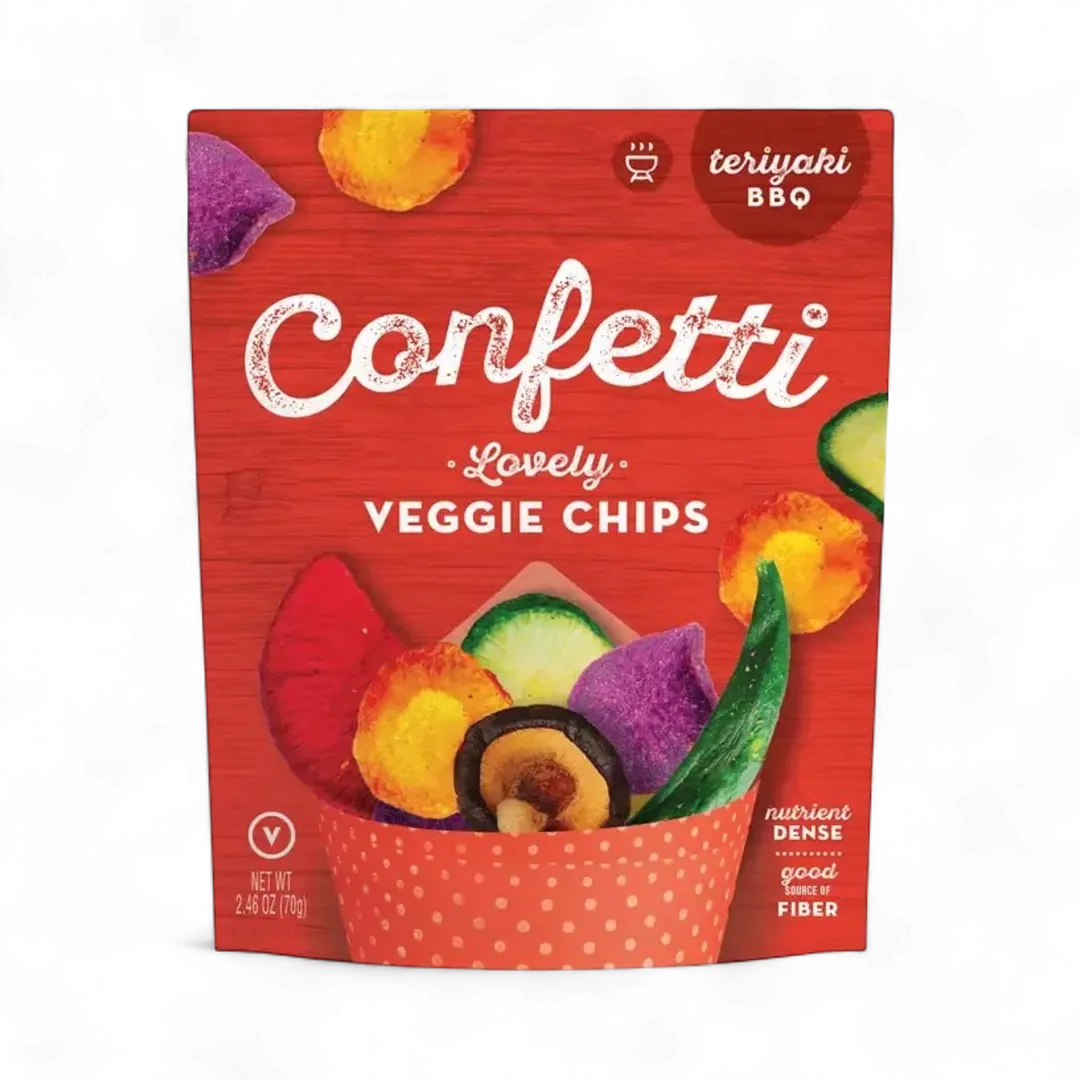 Lovely Vegetable Chips, Teriyaki BBQ