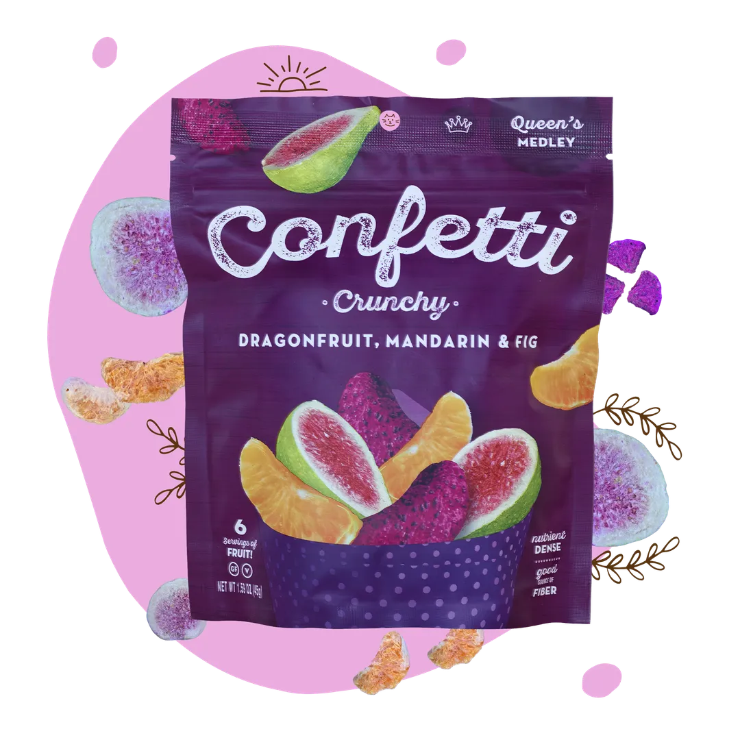 Lovely Dragonfruit, Mandarin Chips & Fig Queen's Medley