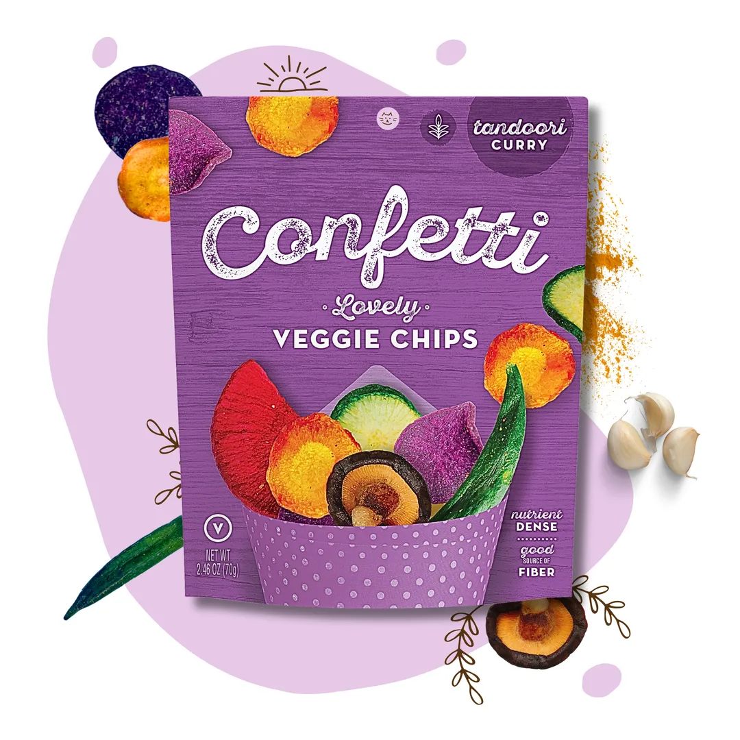 Lovely Vegetable Chips, Tandoori Curry