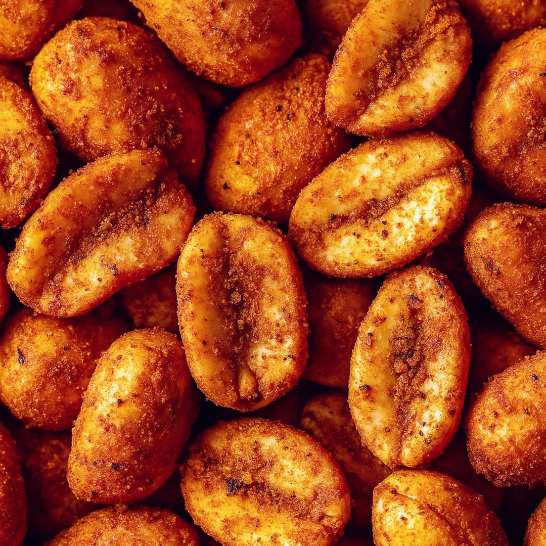 Spicy Dry Roasted Peanuts – Gourmet Protein Snack 7.0oz