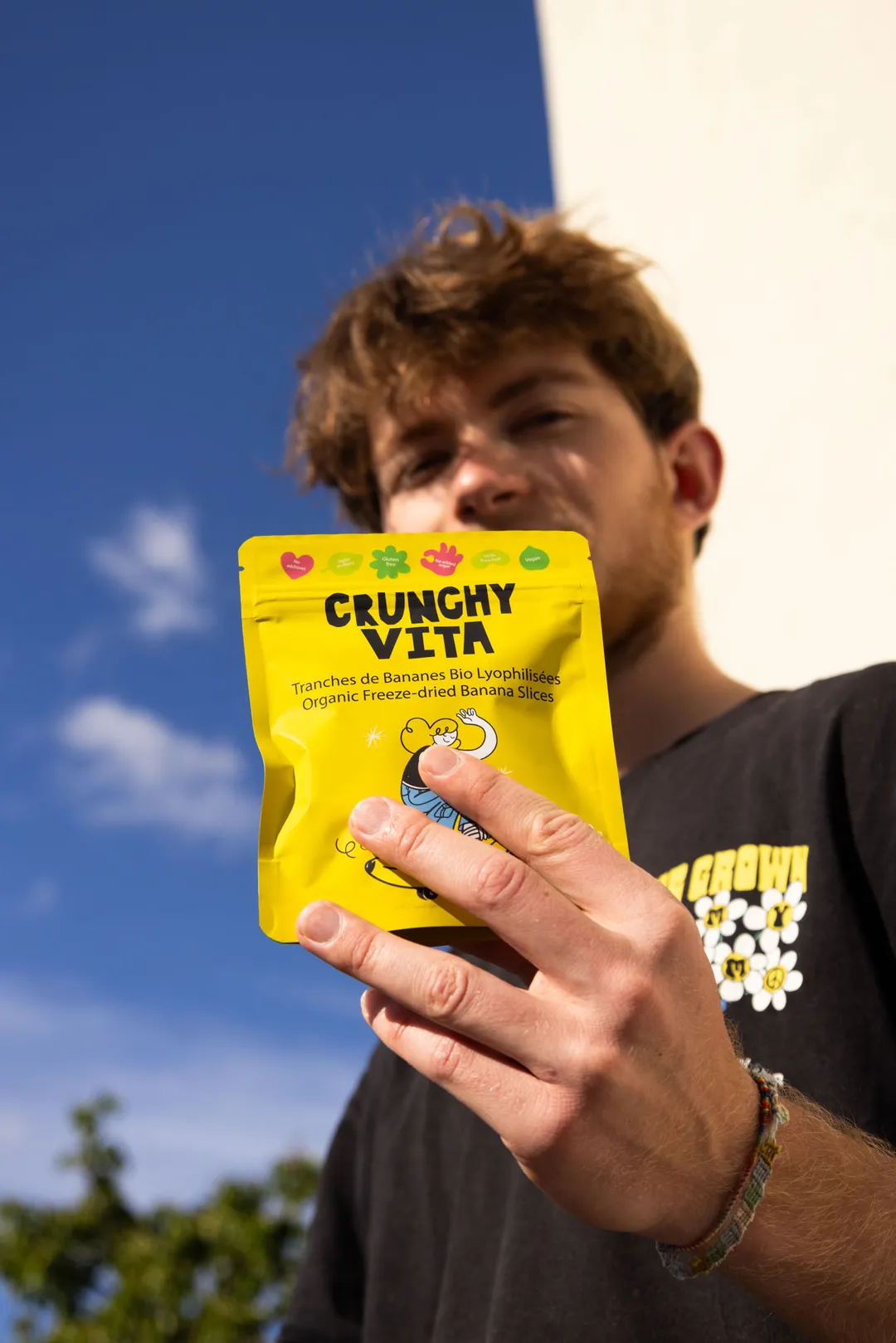 Bananes bio lyophilisées - 20g CrunchyVita