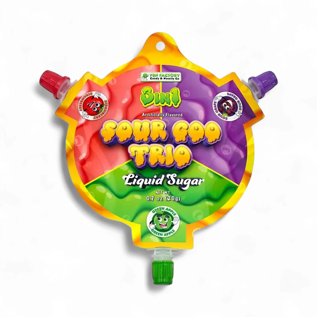 Sour Goo Trio - liquid candy