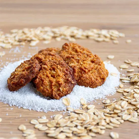 Anzac Biscuits Box 3.88oz - Bite Size Cookies