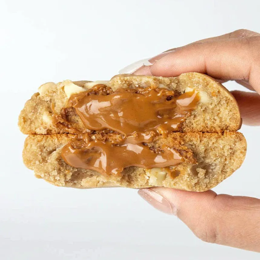 Protein White Choc Caramel Loaded with Biscuit Butter 3.5oz