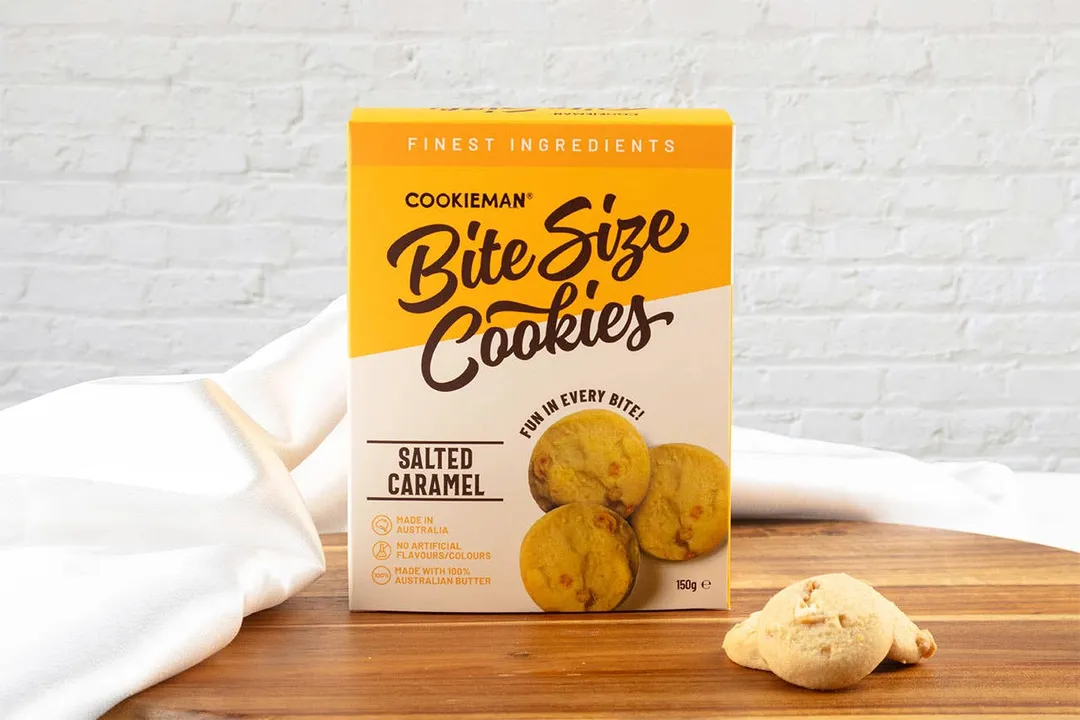 Salted Caramel Cookies 5.29oz - Bite Size Cookies