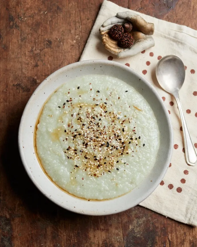 Jade & Ginger Congee (Serves 4)