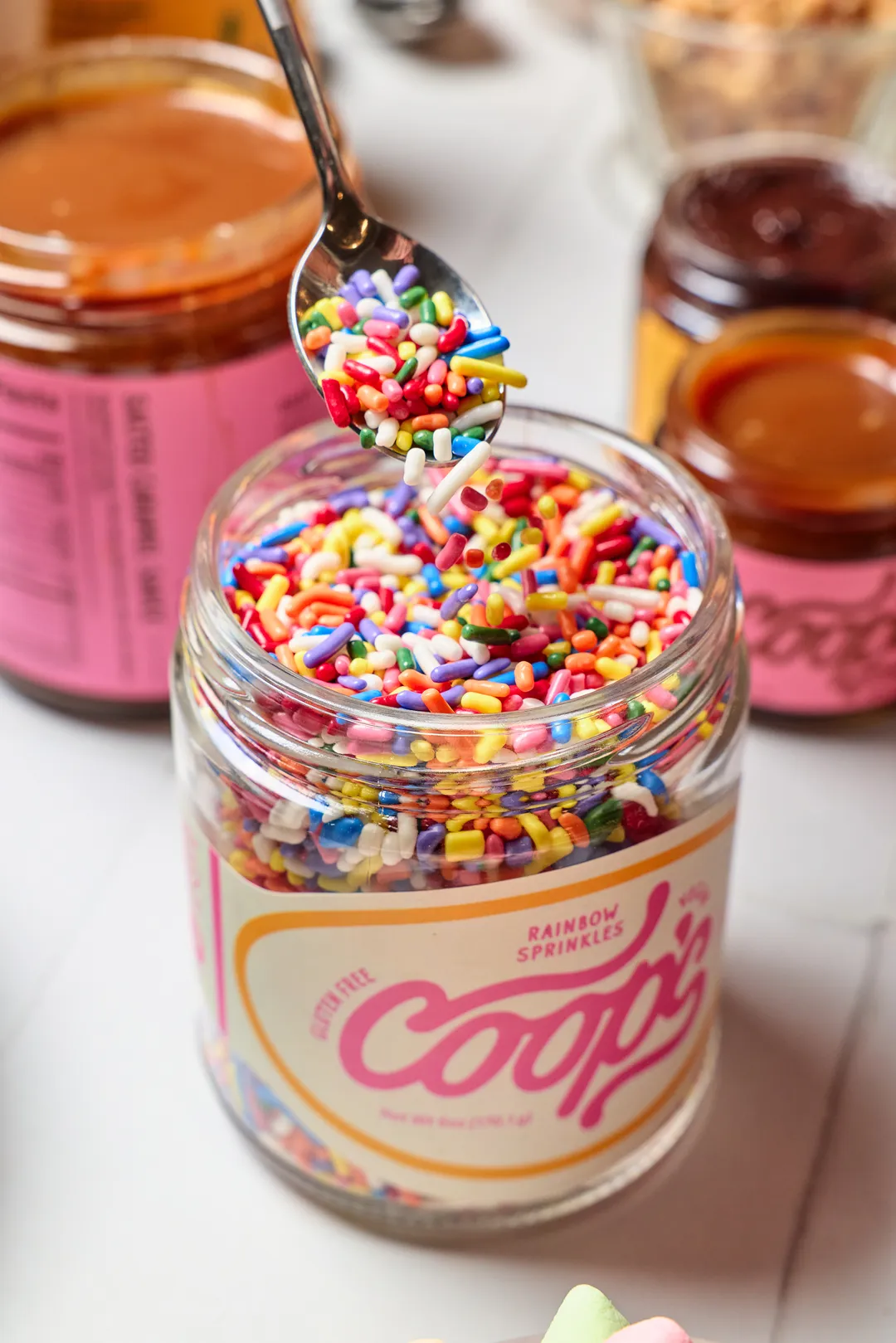 Coop's Rainbow Sprinkles -6oz