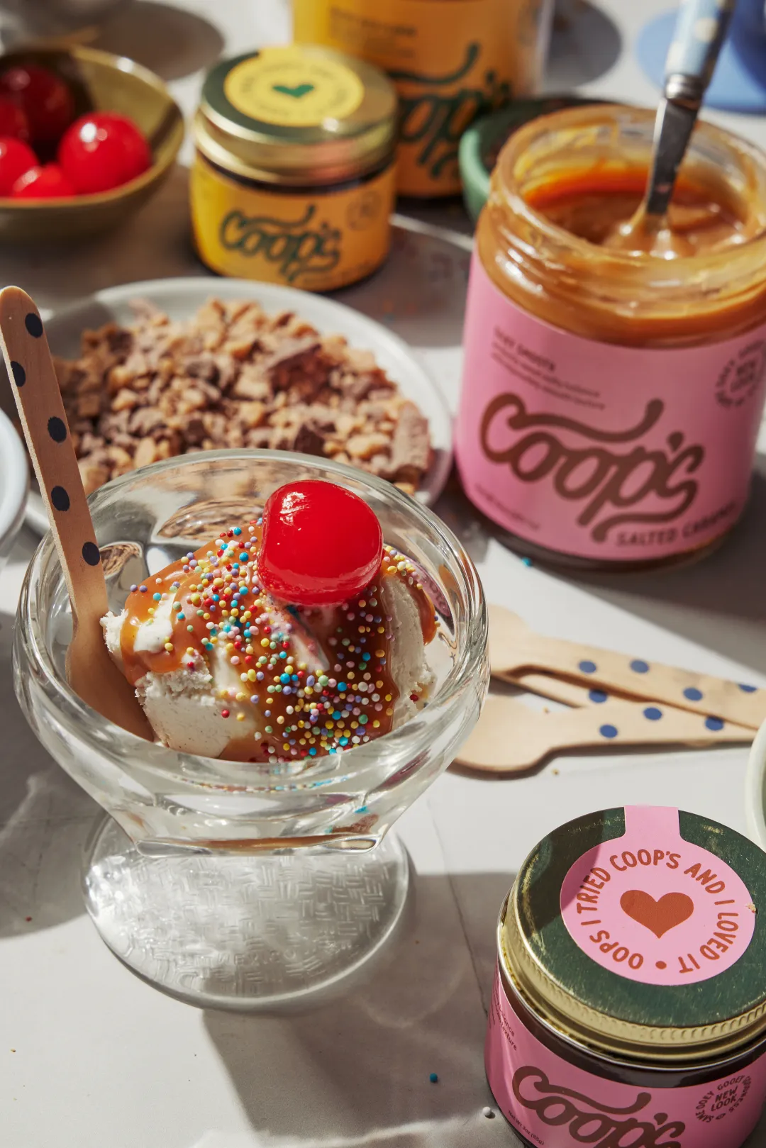 Coop's Salted Caramel Sauce - 10oz Jar