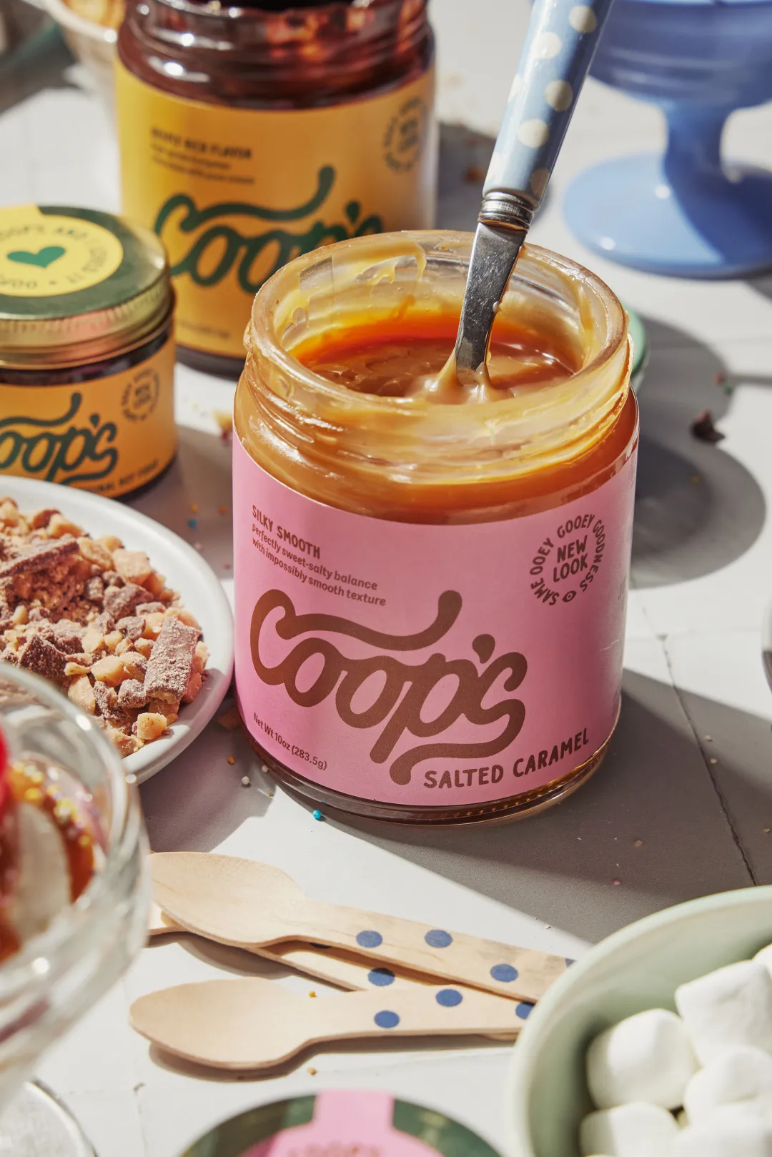 Coop's Salted Caramel Sauce - 10oz Jar